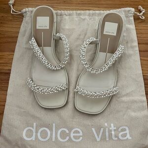 Dolce Vita River Pearl Heels - size 8.5